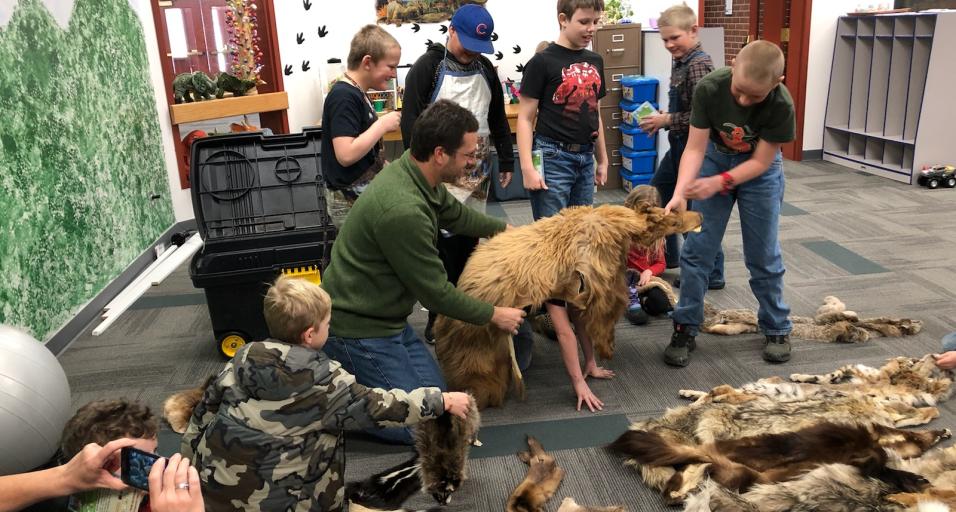 Pinedale Youth Learn Their Furbearers Wyoming Game & Fish Department